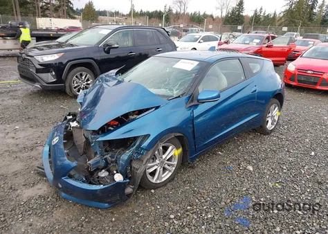 2011 Honda Cr-Z Ex z USA, uszkodzony, nr VIN JHMZF1D64BS004861